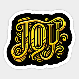 JOY - INSPIRATIONAL QUOTES Sticker